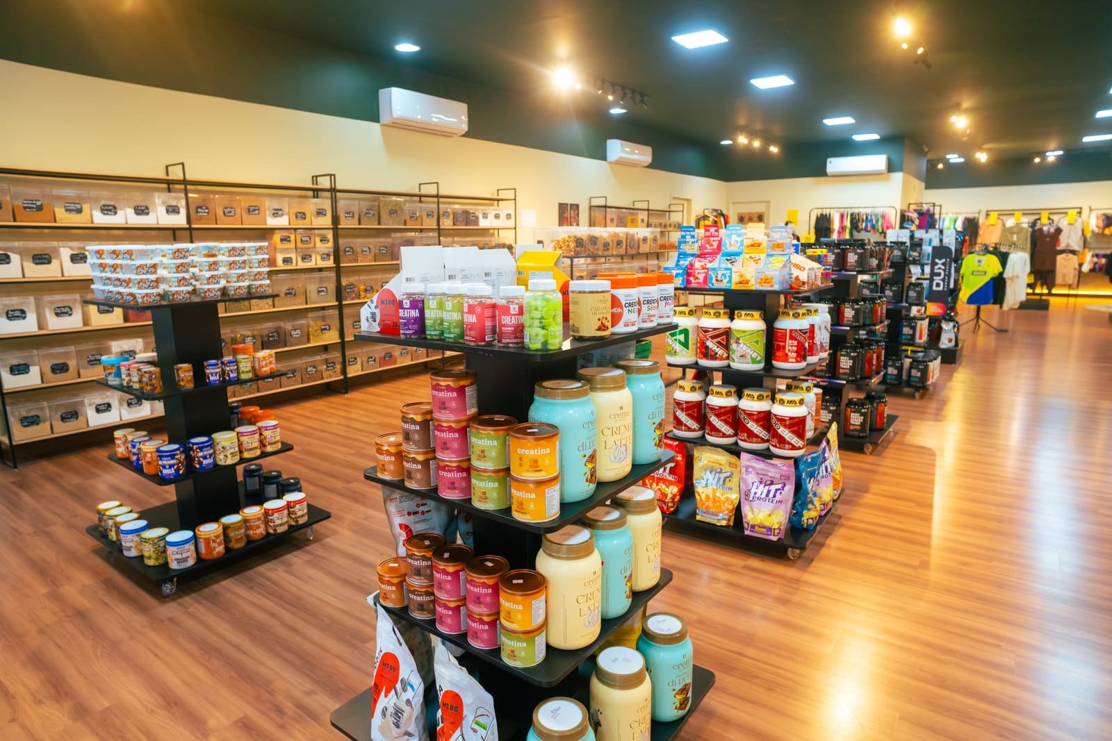 Ilhas e área de produtos
